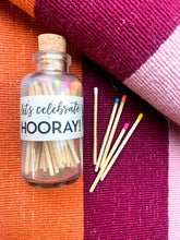 Load image into Gallery viewer, Colorful Mini Matches in Apothecary Bottle, multiple styles
