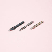 Load image into Gallery viewer, Set of 3 European Nibs, multiple styles
