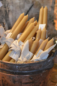 Purify Your Air: Artisanal 100% Beeswax Candles, multiple styles