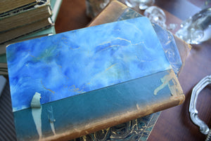 Antique French Azure Book