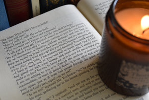 Thornfield Hall Literary Candle