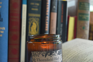 Thornfield Hall Literary Candle