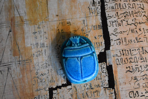 Handcarved Soapstone Scarab