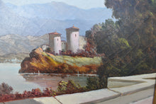 Load image into Gallery viewer, Original Vintage European Landscape w/ Castle
