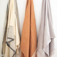Load image into Gallery viewer, Hand-loomed Turkish Towel/Throw/Tablecloth, multiple styles
