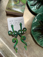 Serpentine Earrings, multiple styles