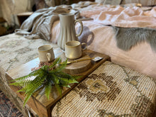 Load image into Gallery viewer, Teak Serving Board/Riser/Charger
