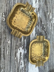 Vintage Brass Dish, multiple styles