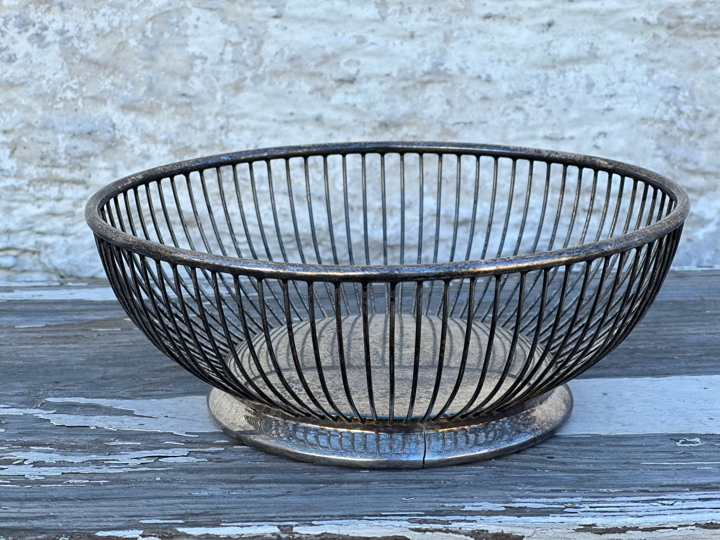 Vintage Silver Basket
