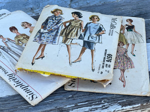 Vintage Sewing Pattern, multiple styles