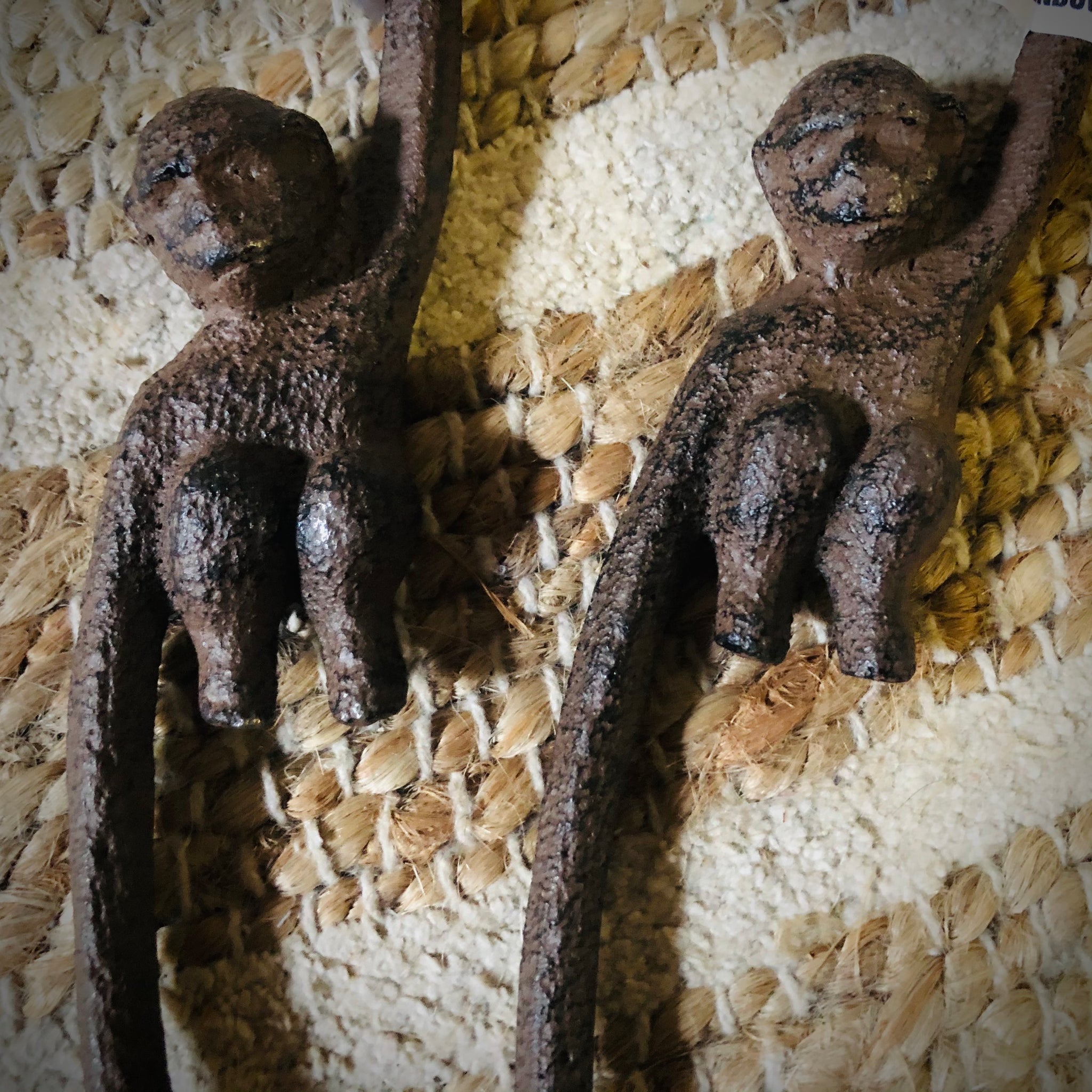 cast iron monkey plant hanger Cast Iron Monkey Hook – Chartreuse & co