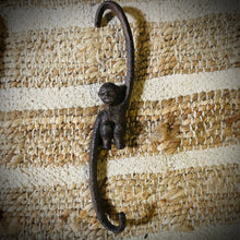 Load image into Gallery viewer, Cast Iron Monkey Hook
