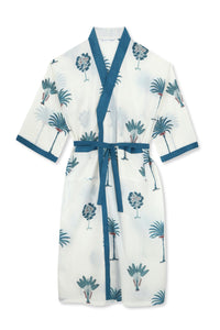 Handwoven Palm Tree Kimono/Robe