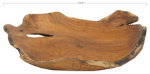 Load image into Gallery viewer, Teak Handcarved Bowl
