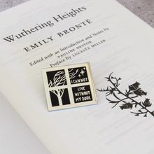 Load image into Gallery viewer, European Literary Enamel Pin, multiple styles
