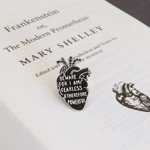 European Literary Enamel Pin, multiple styles