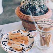 Load image into Gallery viewer, Palo Santo, Jar &amp; Set of 12 Sticks
