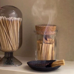 Palo Santo, Jar & Set of 12 Sticks