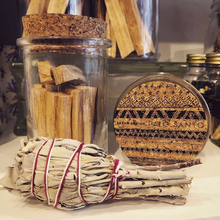 Load image into Gallery viewer, Palo Santo, Jar &amp; Set of 12 Sticks
