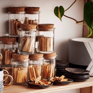 Palo Santo, Jar & Set of 12 Sticks