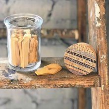 Load image into Gallery viewer, Palo Santo, Jar &amp; Set of 12 Sticks
