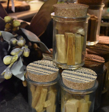 Load image into Gallery viewer, Palo Santo, Jar &amp; Set of 12 Sticks
