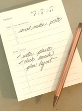 Load image into Gallery viewer, &quot;Today&quot; Block Notepad
