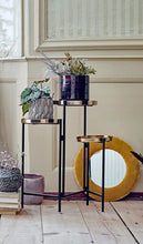 Load image into Gallery viewer, Articulating Triptych Side Table/Plant Stand
