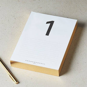 Perpetual Calendar with Gold Edges