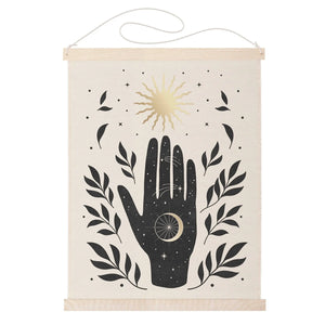 Small Celestial Hand Tapestry