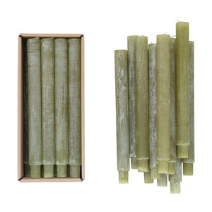 Moss Candles, Set of 12