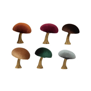 Velvet Mushroom, multiple styles