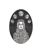 Load image into Gallery viewer, Moon Goddess Fine Art Print, multiple styles
