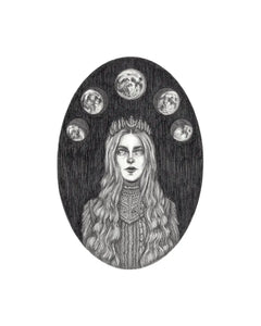 Moon Goddess Fine Art Print, multiple styles
