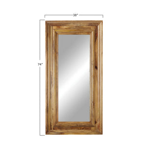 Floor-Length Mirror, Vertical & Horizontal Hang