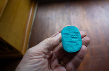 Load image into Gallery viewer, Handcarved Soapstone Scarab
