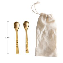 Load image into Gallery viewer, Salt &amp; Pepper Spoons, Pair

