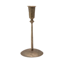 Load image into Gallery viewer, Hand-Forged Hammered Candle Holder
