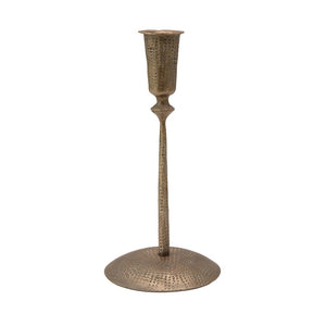 Hand-Forged Hammered Candle Holder