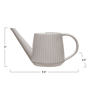 Fluted Watering Can/Pitcher/Vase