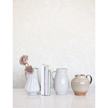 Load image into Gallery viewer, Fluted Ivory Pitcher, Reactive Glaze
