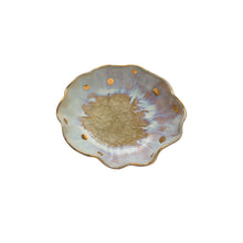 Load image into Gallery viewer, Fluted Dish w/ Gold Accents, multiple styles
