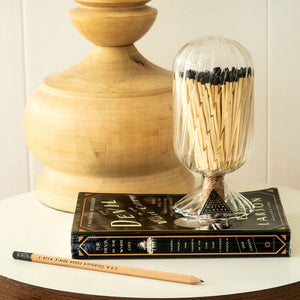 Handblown Helix Match Cloche