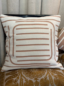 Clay Stripe Pillow