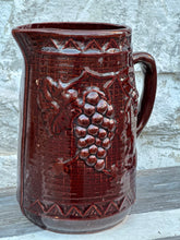 Load image into Gallery viewer, Vintage Glazed Stoneware Pitcher
