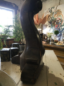 Antique Piano Leg Sculpture