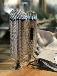 Handblown Helix Match Cloche