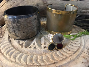 Amber Horn Bangle, 6 styles