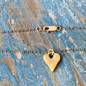 Rustic Heart Necklace