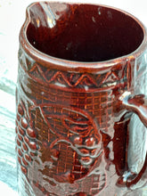 Load image into Gallery viewer, Vintage Glazed Stoneware Pitcher
